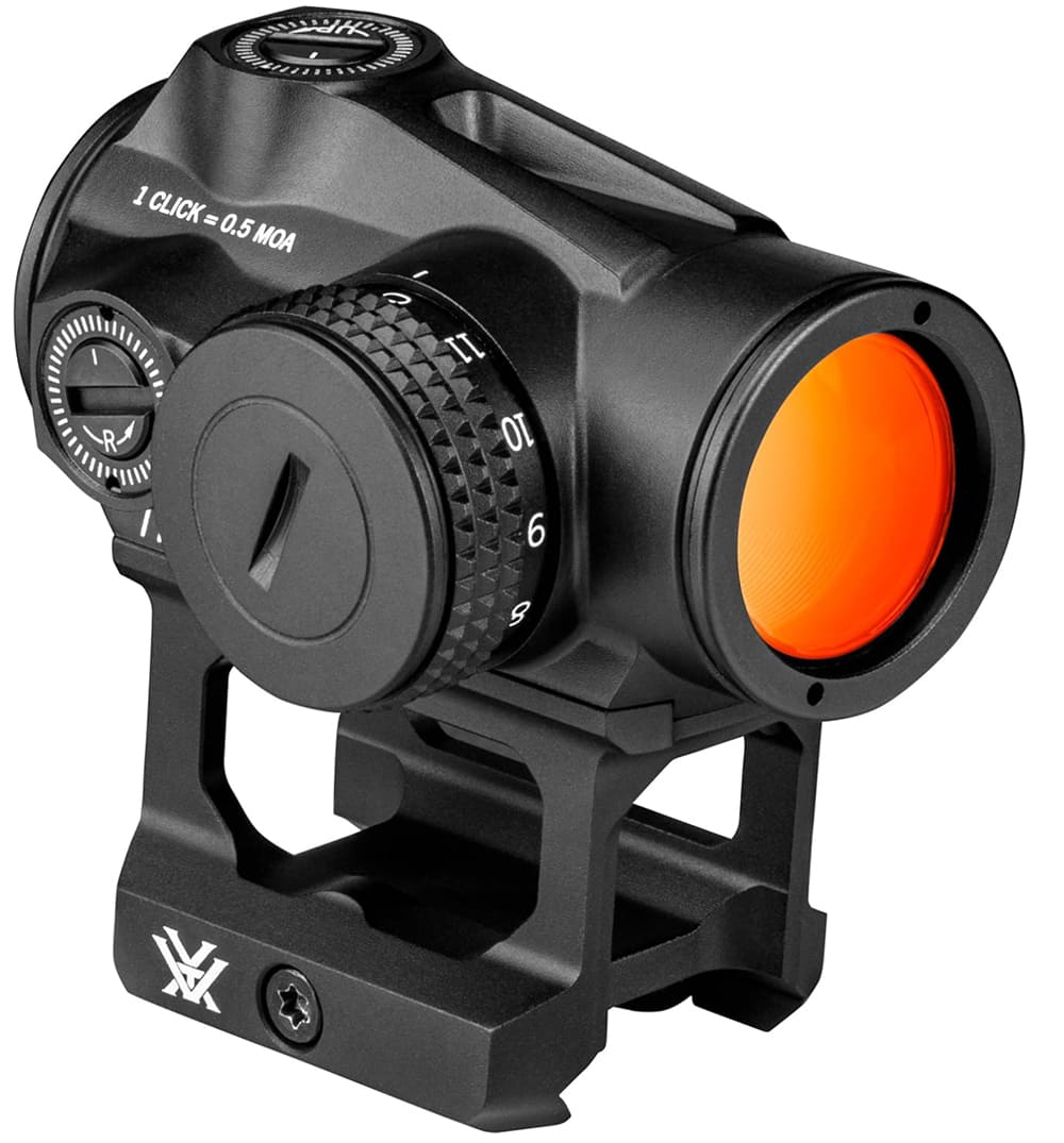 VORTEX TRIUMPH Rotpunktvisier 2 MOA Red Dot mit Picatinny Multi-Height Mount System TRI-RD2