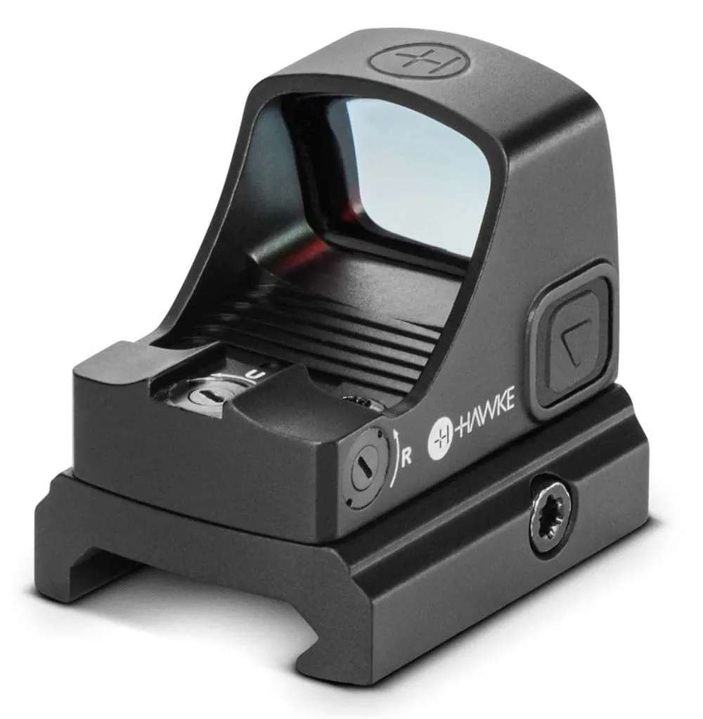HAWKE Endurance Micro Reflexvisier 3 M.O.A. mit RMSc Footprint und Montage Weaver / Picatinny 12150 gross