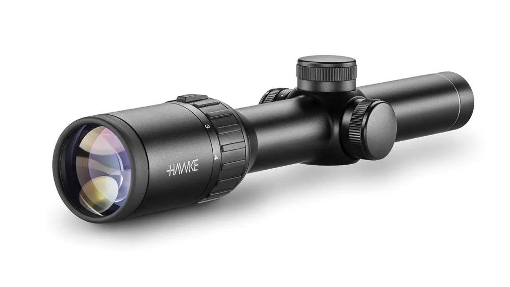 hawke zielfernrohr endurance 30 WA 1-4x24 l4a leuchtabsehen 16300 hinten