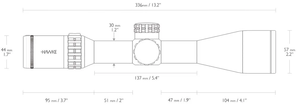 hawke-zielfernrohr-frontier-30ffp-3-15x50sf-abmessung