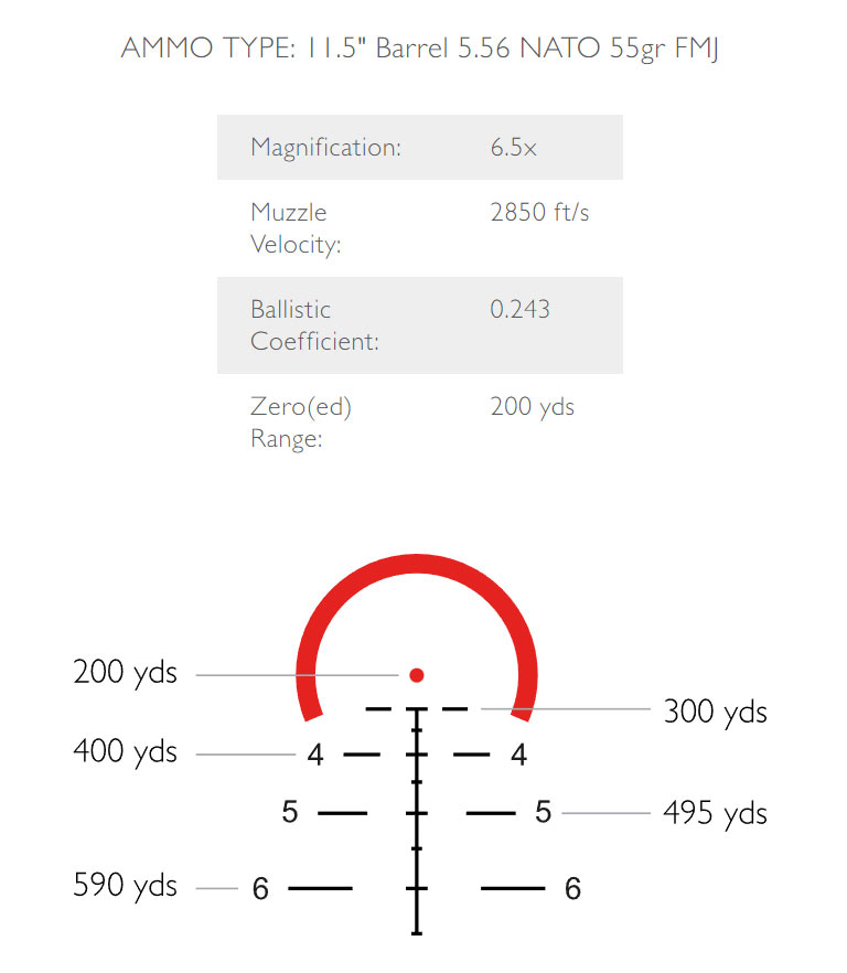 Hawke Vantage HD 30 1-8x24 Tactical BDC Barrel 11,5 Nato leuchtabsehen 14312
