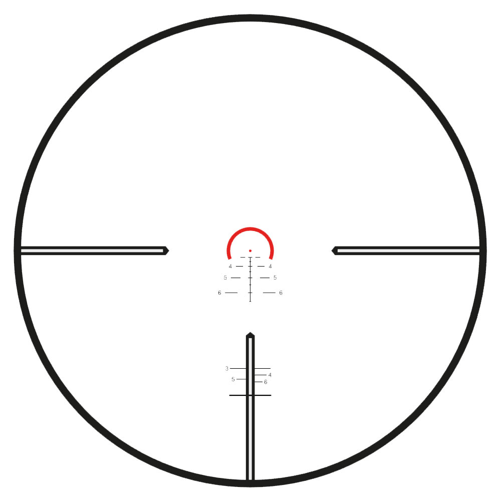 zielfernrohr Hawke Vantage HD 30 1-8x24 Tactical BDC leuchtabsehen 14312