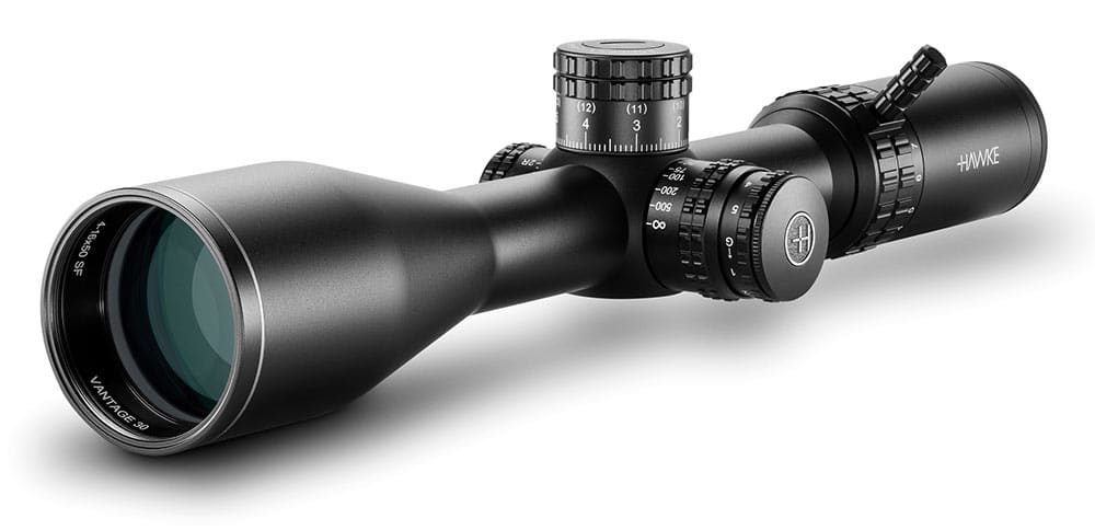 Hawke Zielfernrohr Vantage HD 30 4-16×50 SF IR Mil Pro II 10x Leuchtabsehen - 1/10 MRAD - Großes Seefeld 14 411