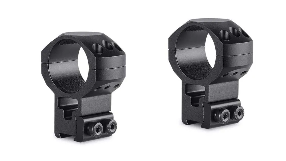 HAWKE Tactical Zielfernrohrmontage für 9-11 mm Prismenschiene 30 mm Mittelrohr - extra Hoch 24108