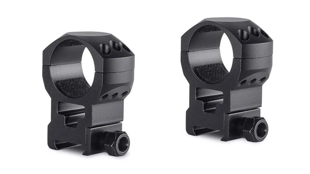 HAWKE Tactical Zielfernrohrmontage für Weaver / Picatinnyschiene 30mm Mittelrohr - extra Hoch 24 118