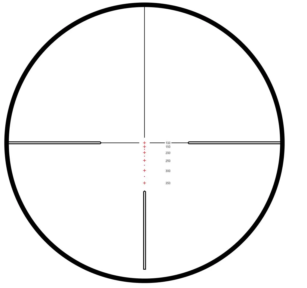 Hawke Zielfernrohr Vantage 30 WA SF IR Rimfire .17 HMR Leuchtabsehen MOA 14 294
