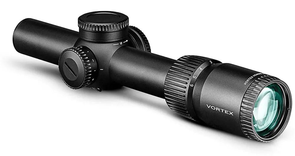 Zielfernrohr Vortex VENOM 1-6x24 SFP AR-BDC3 Leuchtabsehen Seitenansicht