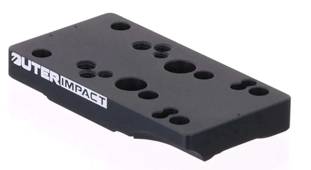 outerimpact red dot kurzwaffen adapter für CZ Shadow 2 OR Pistolen mit Optics Ready