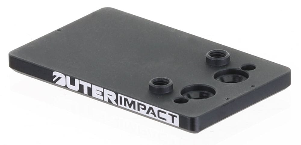 Outerimpact Micro Red Dot Rotpunktvisier Adapter für Glock Kurzwaffen. OTL-RDM-GL201a