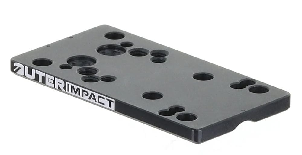 Outerimpact Universal Red Dot Kurzwaffen Adapter für Glock® Pistolen M.R.A.