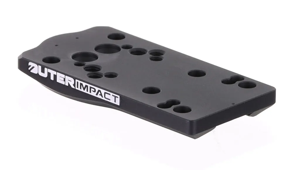Outerimpact Universal Red Dot Kurzwaffen Adapter für CZ Shadow 2 Pistolen M.R.A.