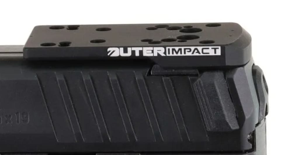 Outerimpact Universal Red Dot Kurzwaffen Adapter für Heckler & Koch SFP9 und VP9 Pistolen M.R.A.