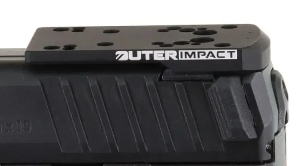 Outerimpact Universal Red Dot Kurzwaffen Adapter für Heckler & Koch SFP9 und VP9 Pistolen M.R.A.
