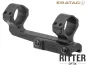 Preview: ERATAC Ultraleichte Blockmontage 30mm Tubus mit 56mm Offset für Picatinnyschiene AR 15 mit 20 MOA VORNEIGUNG