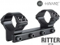 Preview: HAWKE 1 teilige Zielfernrohrmontage für 9-11 mm Prismenschiene 30 mm Mittelrohr - Hohe Version 22 105