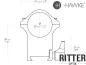 Preview: hawke-qr-schnellspannhebel-aufkippmontage-30mm-extrahohe-version-weaver-stahlmontagen-23108-abmessung