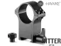 Preview: hawke-qr-schnellspannhebel-aufkippmontage-30mm-extrahohe-version-weaver-stahlmontagen-23108