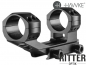 Preview: Hawke Tactical Cantilever Montage für 30 mm Tubus für Picatinnyschienen 2" Offset AR 15