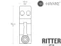Preview: Hawke PRÄZISIONSRINGMONTAGEN AUS STAHL 30MM für Zielfernrohre mit 30mm Mittelrohr für Weaver- und Picatinnyschienen Hohe Bauhöhe 23 017
