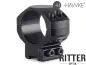 Preview: HAWKE Tactical Aufschubmontage für 9-11 mm Prismenschiene 30 mm Mittelrohr - Mittelhoch 24 106