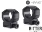 Preview: HAWKE Tactical Zielfernrohrmontage für Weaver / Picatinnyschiene 30mm Mittelrohr - Medium 24 116