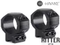 Preview: HAWKE Tactical Zielfernrohrmontage für 9-11 mm Prismenschiene 30 mm Mittelrohr - Mittelhoch 24 106