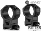 Preview: HAWKE Tactical Zielfernrohrmontage für Weaver / Picatinnyschiene 34 mm Mittelrohr - Hohe Version 24 120