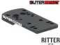 Preview: Outerimpact Universal Red Dot Adapter für HECKLER & KOCH SFP9 / VP9 Pistolen M.R.A.