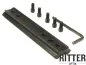 Preview: Picatinny Schiene 100 mm | gewölbter Boden STANAG 4694