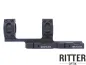 Preview: QD Schnellmontage Cantilever Zielfernrohr Montage für 30 mm / 25,4mm Mittelrohr für Picatinny 2,76 Inch Offset