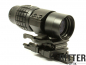 Mobile Preview: Ritter-Optik 3 fach Magnifier 3x Vergrößerungs- Scope für Leuchtpunktvisiere