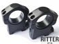 Mobile Preview: Ritter-Optik Zielfernrohr Montageringe für Weaver- und Picatinnyschiene 30 & 25,4 mm Mittelrohr - Hohe Bauart