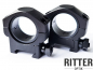 Preview: Ritter-Optik Montageringe | 30 mm & 25,4mm | Bauhöhe low