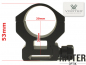 Mobile Preview: VORTEX tactical High Ring Montageringe für Zielfernrohre mit 30mm Mittelrohr und Weaver- und Picatinnyschienen
