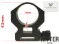 Preview: VORTEX tactical High Ring Montageringe für Zielfernrohre mit 30mm Mittelrohr und Weaver- und Picatinnyschienen