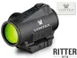 Preview: VORTEX CROSSFIRE II Solar Auto D-TEC Leuchtpunktvisier 2 MOA Green Dot CF2-GD2-SLR mit Multi-Height und Low Mount System