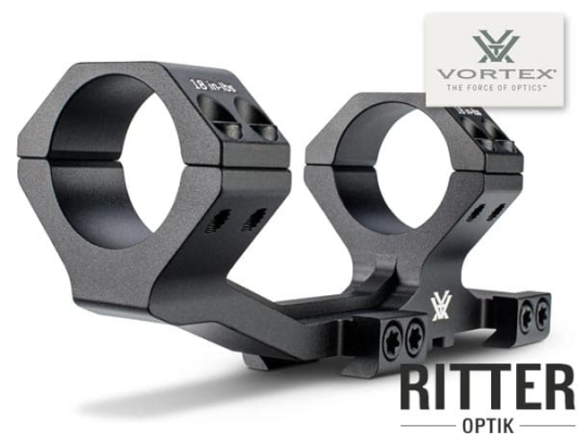 Preview: Vortex Sport Cantilever Mount 34 mm Tubus, Montage für Picatinnyschienen 2-Zoll Offset - SCM-34-150
