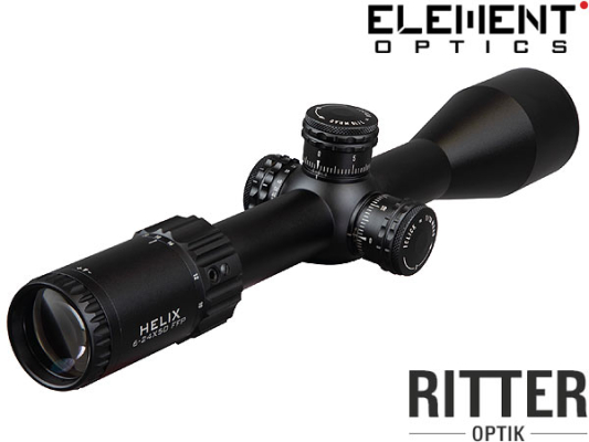 Preview: Element Optics Helix | 6-24x50 FFP APR-2D MRAD Absehen - 1⁄10 MRAD