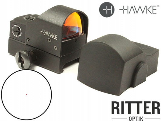 rotpunkt reflexvisier 1x25 HAWKE 5 moa picatinnymontage auto-brightness