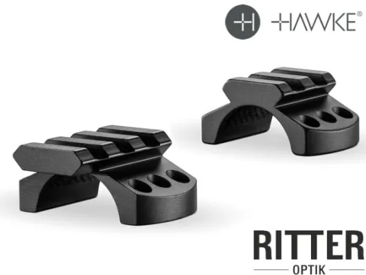 HAWKE 2-teilige Picatinny Ringaufsätze für die tactical Montagen mit 30mm Tubus - 22154