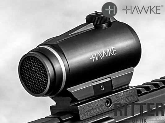 hawke-vantage-1x25-rotpunktvisier-leuchtpunkt-3moa-weaver-picatinny-montage-12103