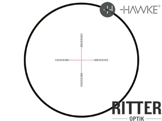 Hawke Vantage 30 WA FFP 4-16×50 SF IR Half Mil Dot Leuchtabsehen MRAD 14300
