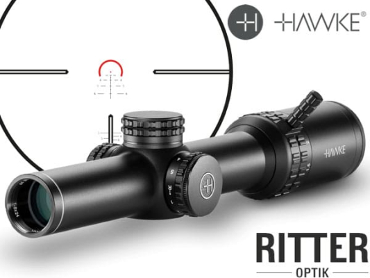 Zielfernrohr Hawke Vantage HD 30 | 1-8×24 IR Tactical BDC 14312