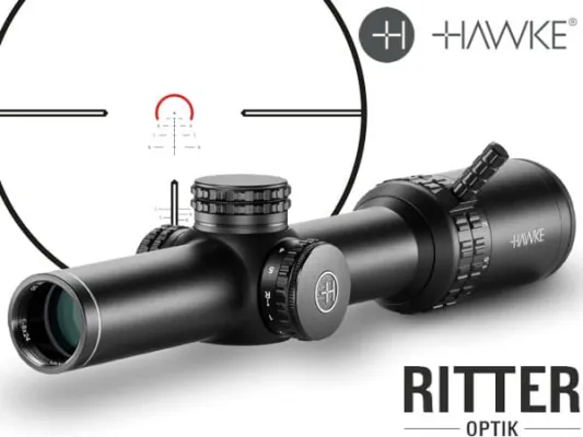 Zielfernrohr Hawke Vantage HD 30 | 1-8×24 IR Tactical BDC 14312