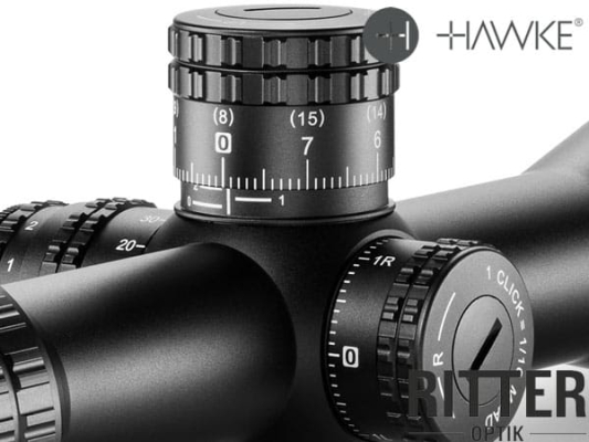 Preview: Hawke Zielfernrohr Vantage HD 30 Hohe Verstelltürme mit 1⁄10 MRAD Verstellschritten