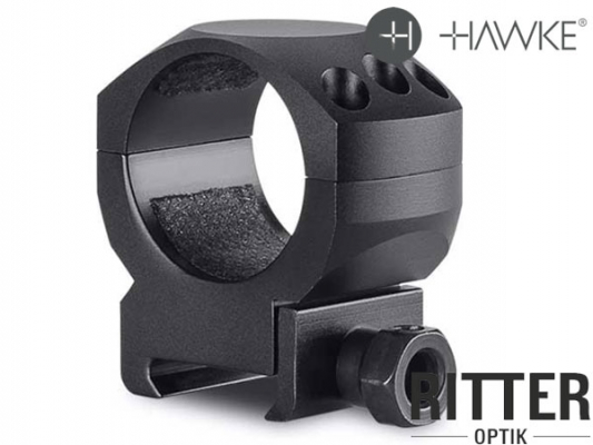 HAWKE Tactical Aufkippmontage für Weaver / Picatinnyschiene 25,4 mm Mittelrohr - Medium 24111