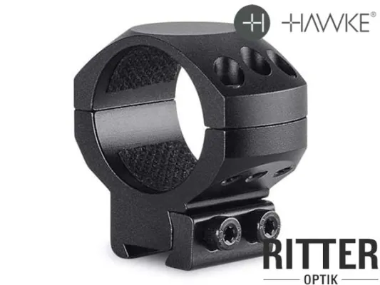 HAWKE Tactical Aufschubmontage für 9-11 mm Prismenschiene 30 mm Mittelrohr - Mittelhoch 24 106