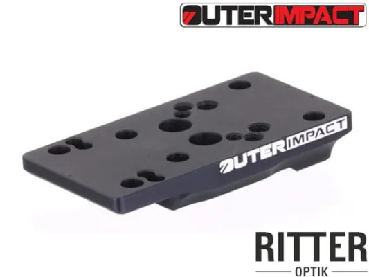 Montage Adapter CZ Tactical Sport 2 für DOCTER - NOBLEX - TRIJICON - BURRIS - VORTEX - ETC