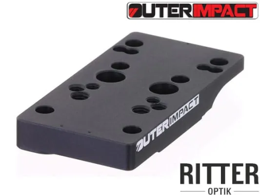 Montage Adapter CZ Shadow 2 OR Optics Ready für DOCTER - NOBLEX - TRIJICON - BURRIS - VORTEX - ETC