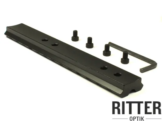 Picatinny Schiene 140 mm | gewölbter Boden STANAG 4694